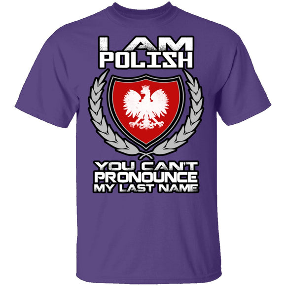 I Am Polish T-Shirt CustomCat