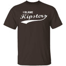 I Blame Hipsters T-Shirt CustomCat