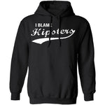 I Blame Hipsters T-Shirt CustomCat
