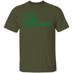 I Came I Mowed I Kicked Grass T-Shirt CustomCat