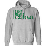 I Came I Mowed I Kicked Grass T-Shirt CustomCat