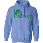 I Came I Mowed I Kicked Grass T-Shirt CustomCat
