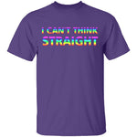 I Can't Think Straight T-Shirt CustomCat