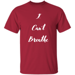 I Can't Breathe George Floyd T-Shirt CustomCat