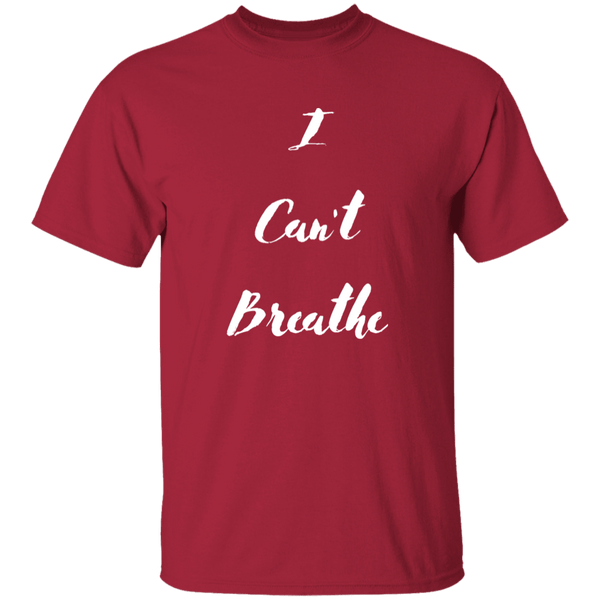 I Can't Breathe George Floyd T-Shirt CustomCat