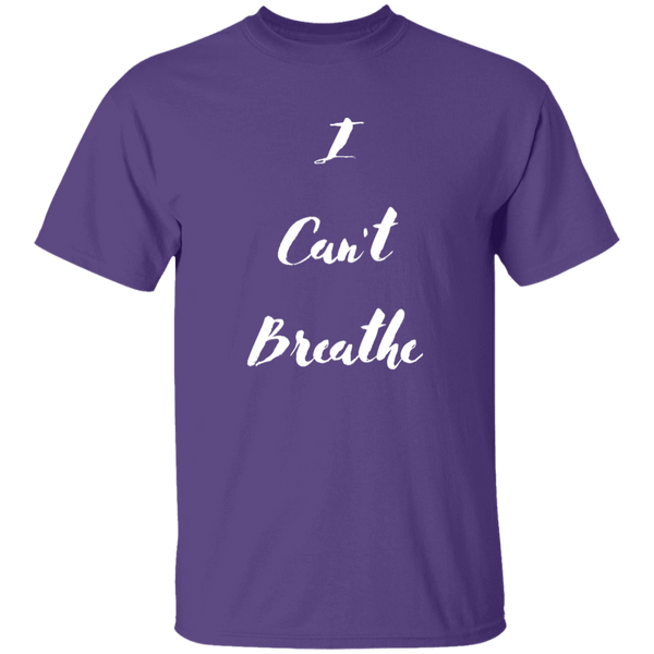 I Can't Breathe George Floyd T-Shirt CustomCat