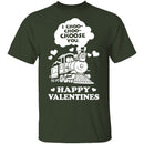 I Choose You Train T-Shirt CustomCat