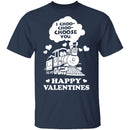 I Choose You Train T-Shirt CustomCat