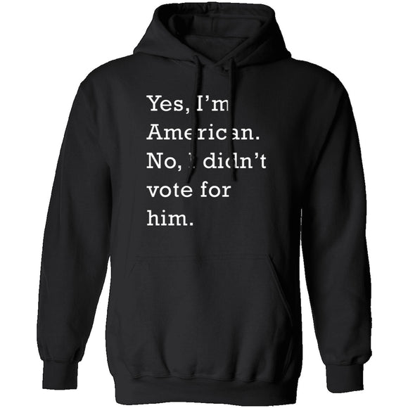 I Didn't Vote For Him T-Shirt CustomCat