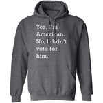 I Didn't Vote For Him T-Shirt CustomCat