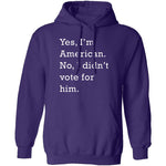 I Didn't Vote For Him T-Shirt CustomCat