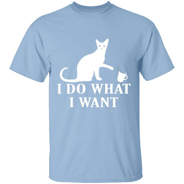 I Do What I Want T-Shirt CustomCat