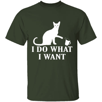 I Do What I Want T-Shirt CustomCat