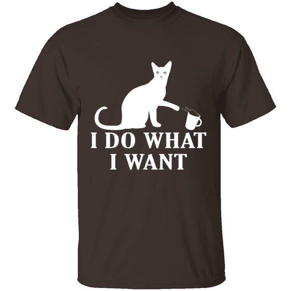 I Do What I Want T-Shirt CustomCat