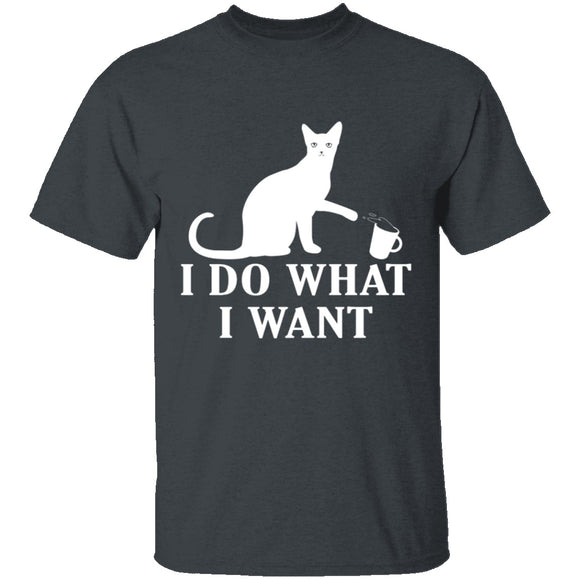 I Do What I Want T-Shirt CustomCat
