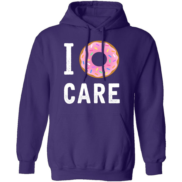 I Doughnut Care T-Shirt CustomCat