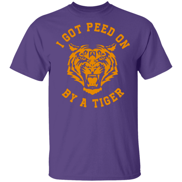 I Got Peed on by a Tiger T-Shirt CustomCat