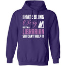 I Hate Being A Sexy Librarian T-Shirt CustomCat