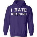 I Hate Running T-Shirt CustomCat