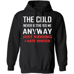 I Hate Winter T-Shirt CustomCat