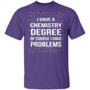 I Have A Chemistry Degree T-Shirt CustomCat