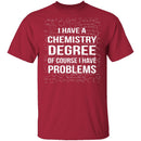 I Have A Chemistry Degree T-Shirt CustomCat