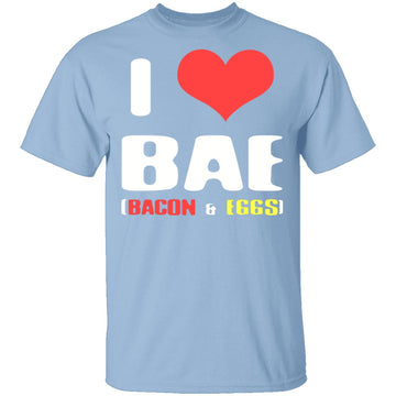 I Heart Bae T-Shirt CustomCat