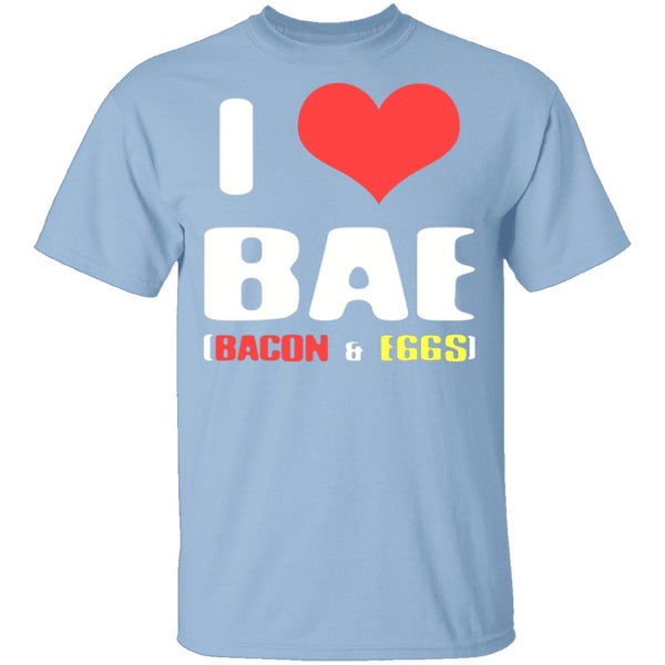 I Heart Bae T-Shirt CustomCat
