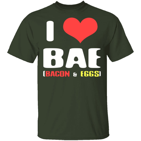I Heart Bae T-Shirt CustomCat