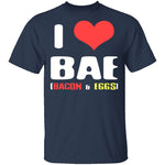 I Heart Bae T-Shirt CustomCat