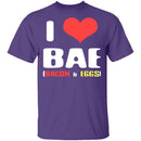 I Heart Bae T-Shirt CustomCat