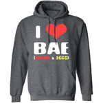 I Heart Bae T-Shirt CustomCat