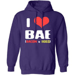 I Heart Bae T-Shirt CustomCat
