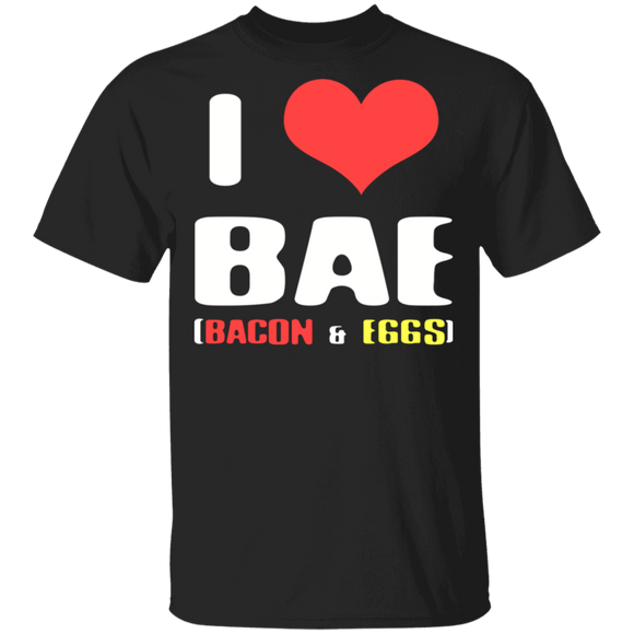 I Heart Bae T-Shirt CustomCat