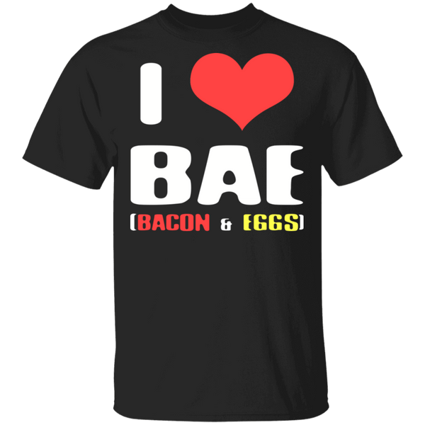 I Heart Bae T-Shirt CustomCat