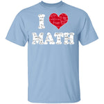 I Heart Math T-Shirt CustomCat