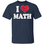 I Heart Math T-Shirt CustomCat