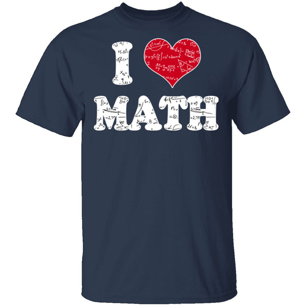 I Heart Math T-Shirt CustomCat