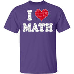 I Heart Math T-Shirt CustomCat