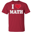 I Heart Math T-Shirt CustomCat