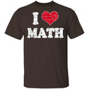 I Heart Math T-Shirt CustomCat