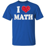 I Heart Math T-Shirt CustomCat