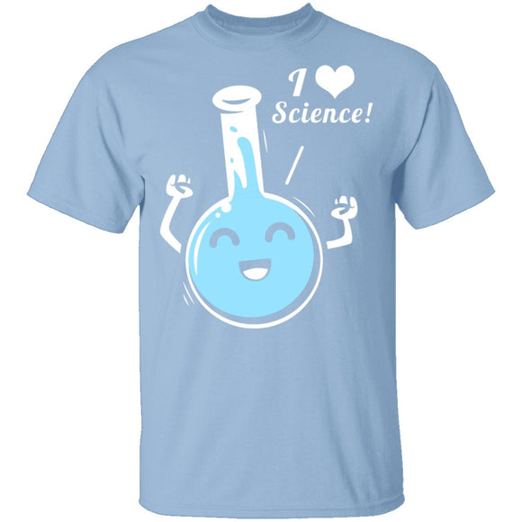 I Heart Science T-Shirt CustomCat