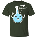 I Heart Science T-Shirt CustomCat