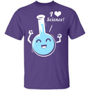 I Heart Science T-Shirt CustomCat