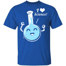 I Heart Science T-Shirt CustomCat