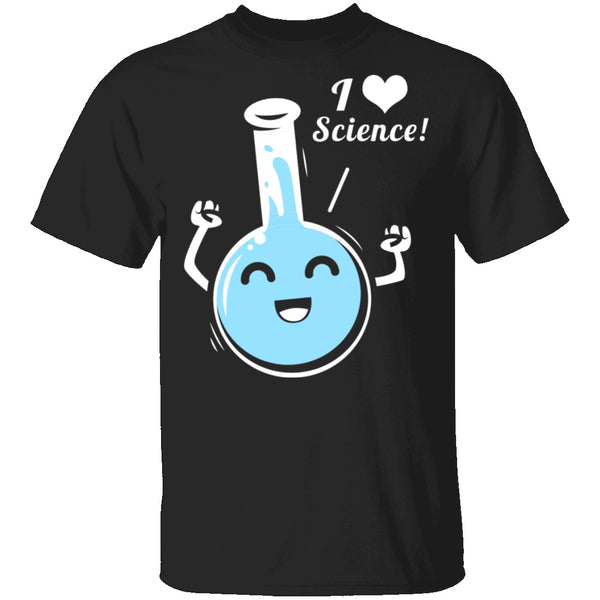 I Heart Science T-Shirt CustomCat