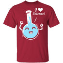 I Heart Science T-Shirt CustomCat
