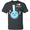 I Heart Science T-Shirt CustomCat