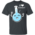 I Heart Science T-Shirt CustomCat